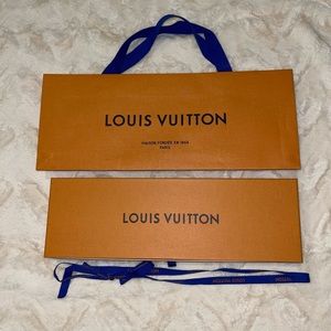 Louis Vuitton Shopping Bag Set (for ties)